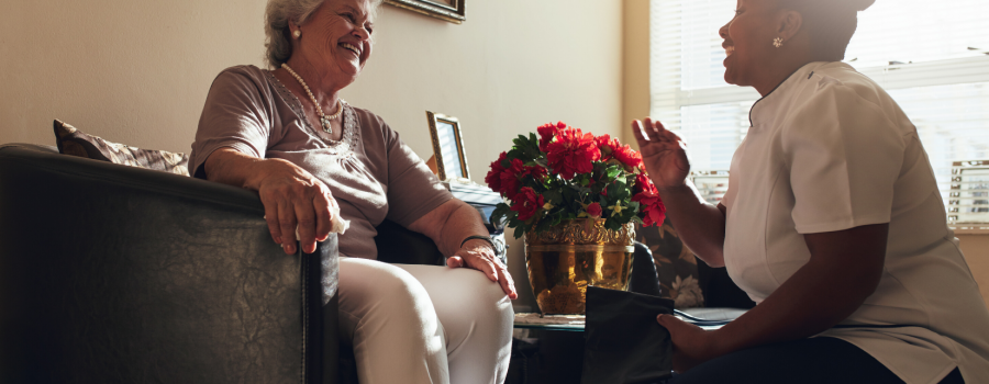 A Senior Resident Loves Her Chaplain