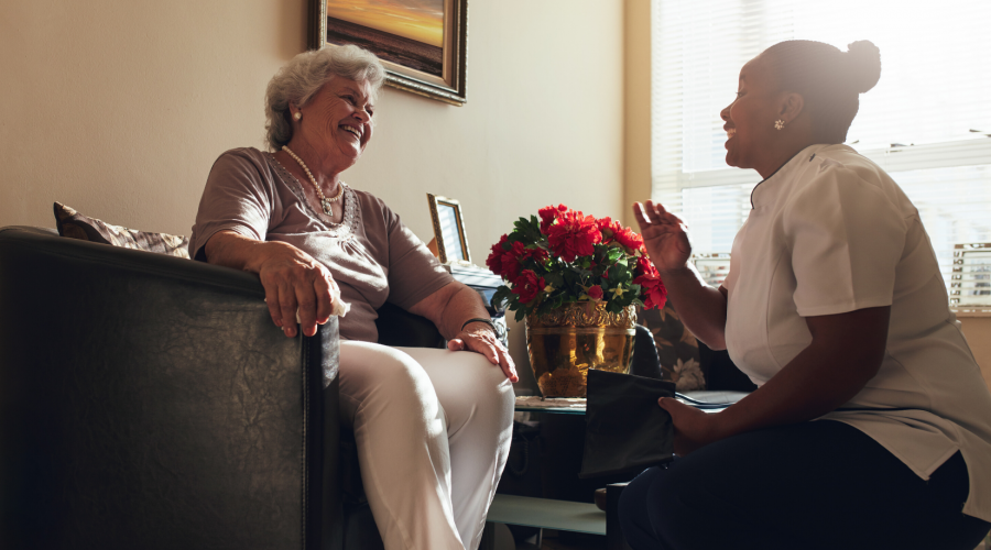 A Senior Resident Loves Her Chaplain